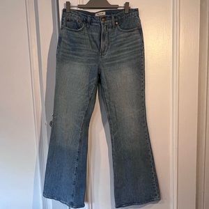 Madewell rigid flare jeans size 29